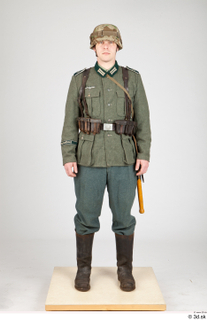 Photos Wehrmacht Soldier in uniform 4 Nazi Soldier WWII a poses whole body 0001.jpg